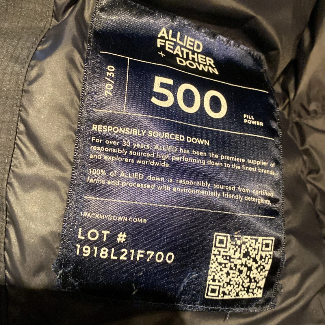 Svart dunjacka från Sail Racing storlek M - 91