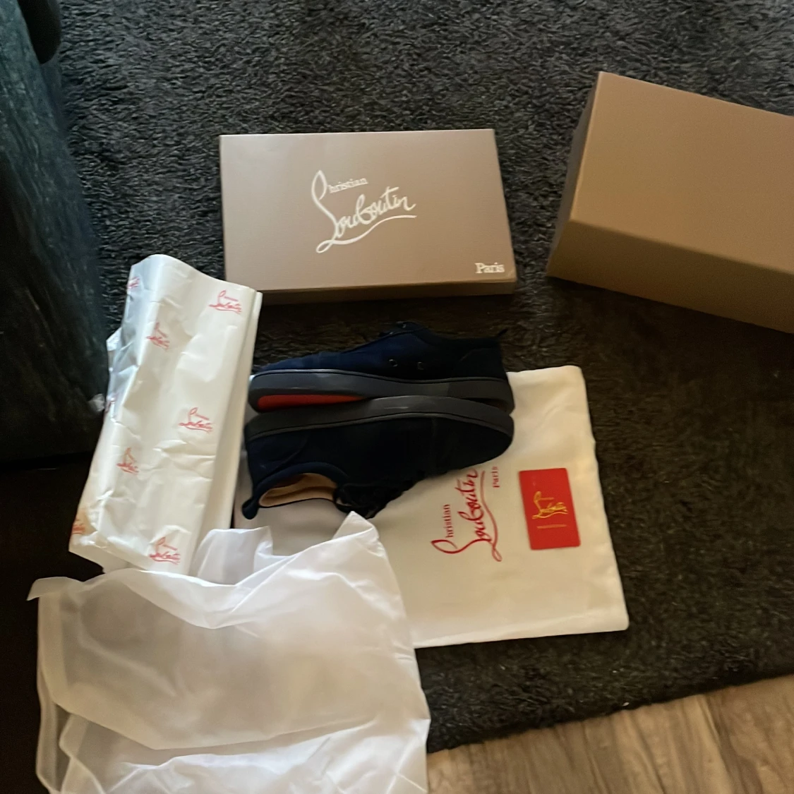  Marin blå sneakers från Christian Louboutin - 92