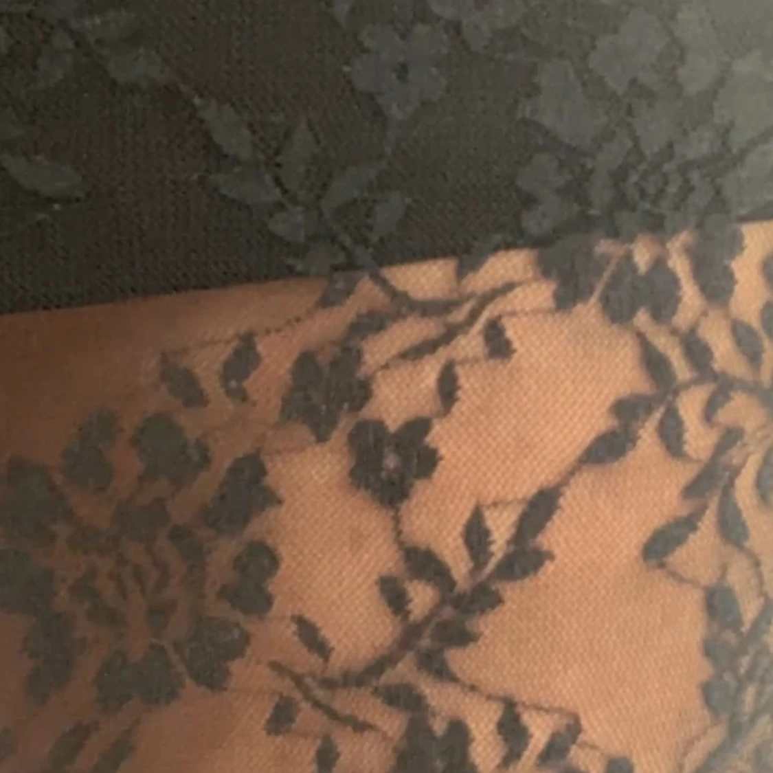 Svart spetskjol - 90