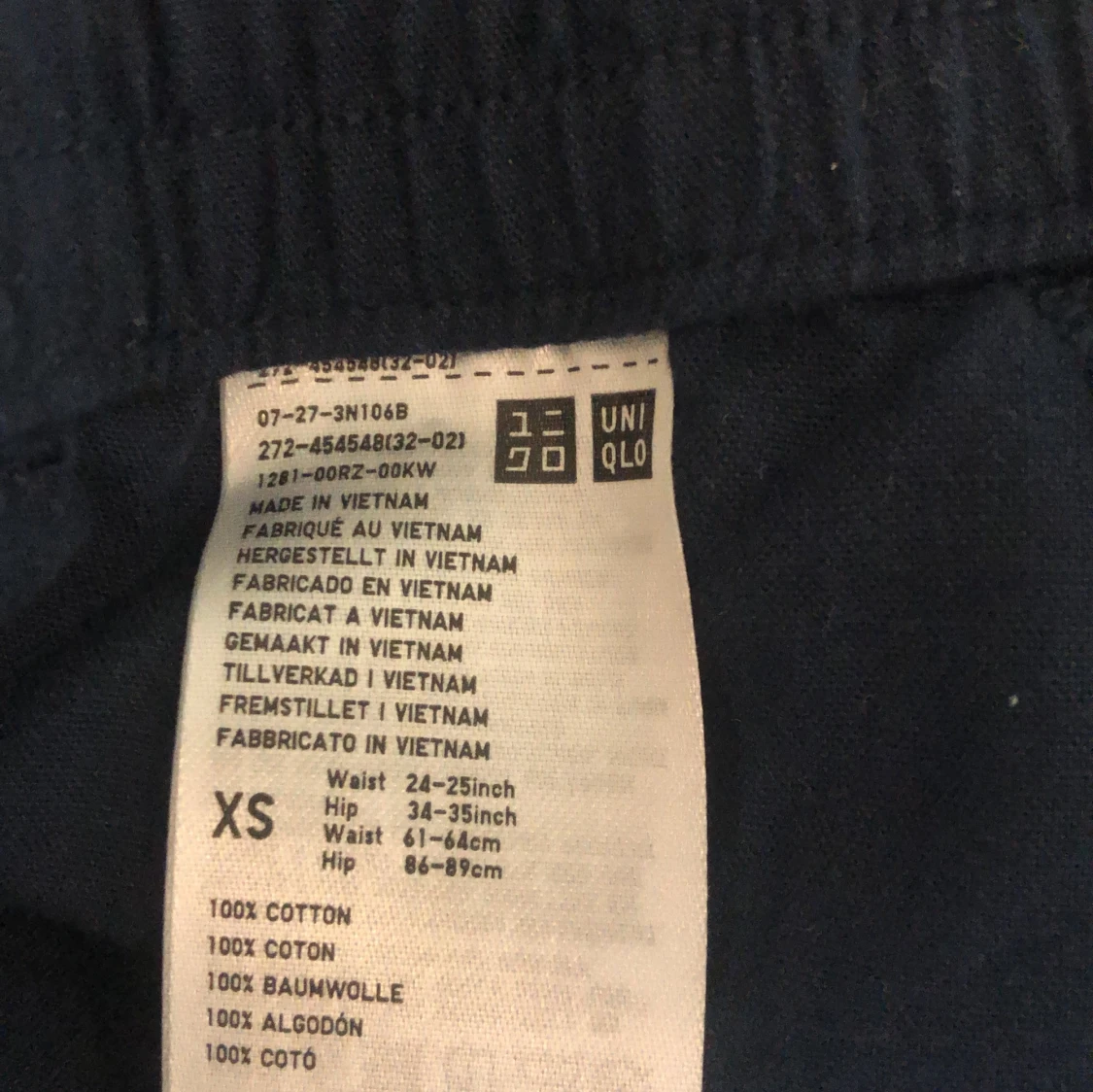 Svarta bomullsshorts från Uniqlo - 91
