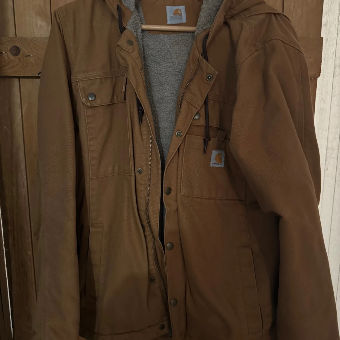 Carhartt jacka brun - 90
