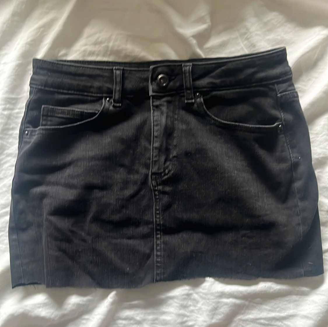 Svart jeanskjol - 90