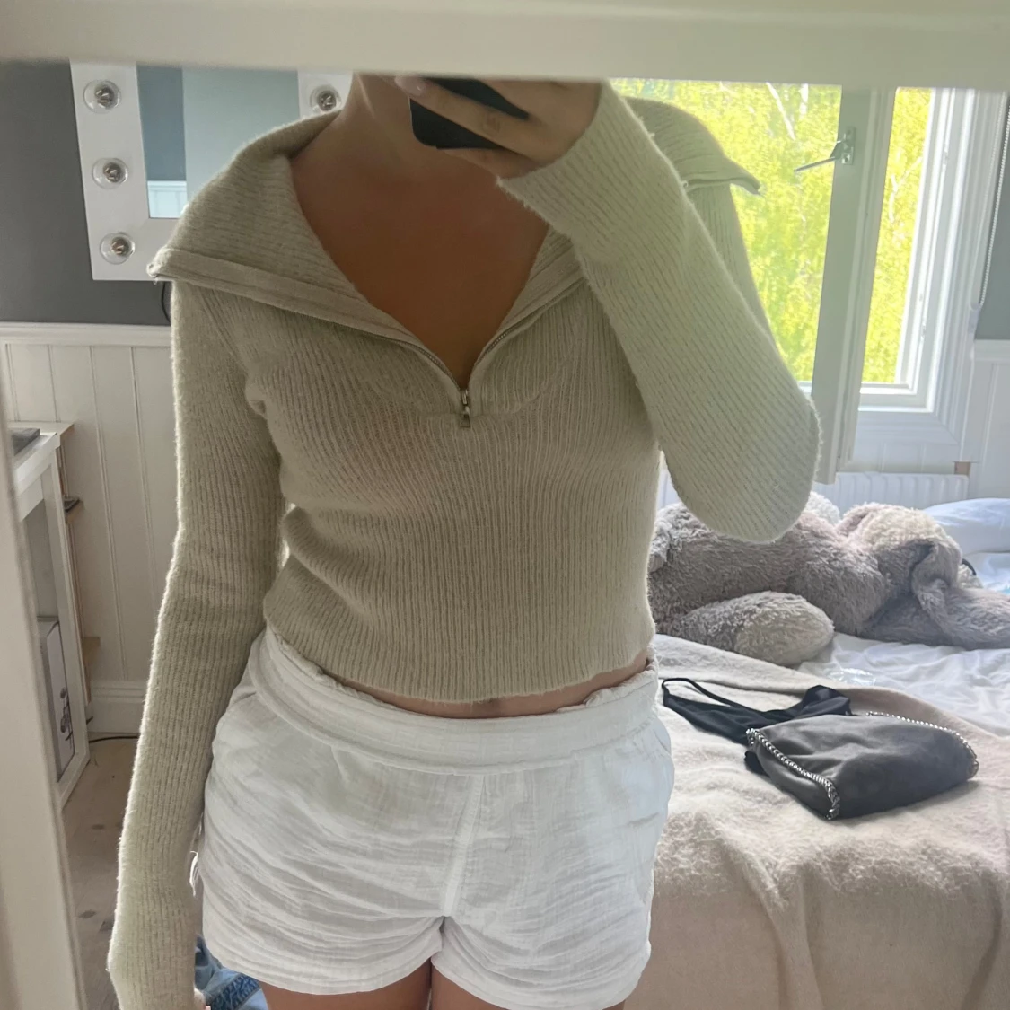 Stickad tröja zara  - 90