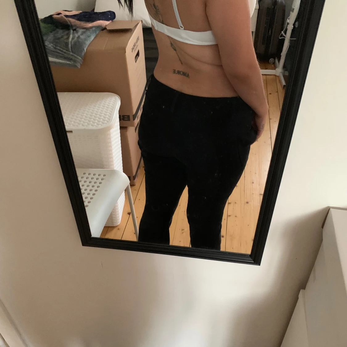 Svarta mjukisbyxor - 27