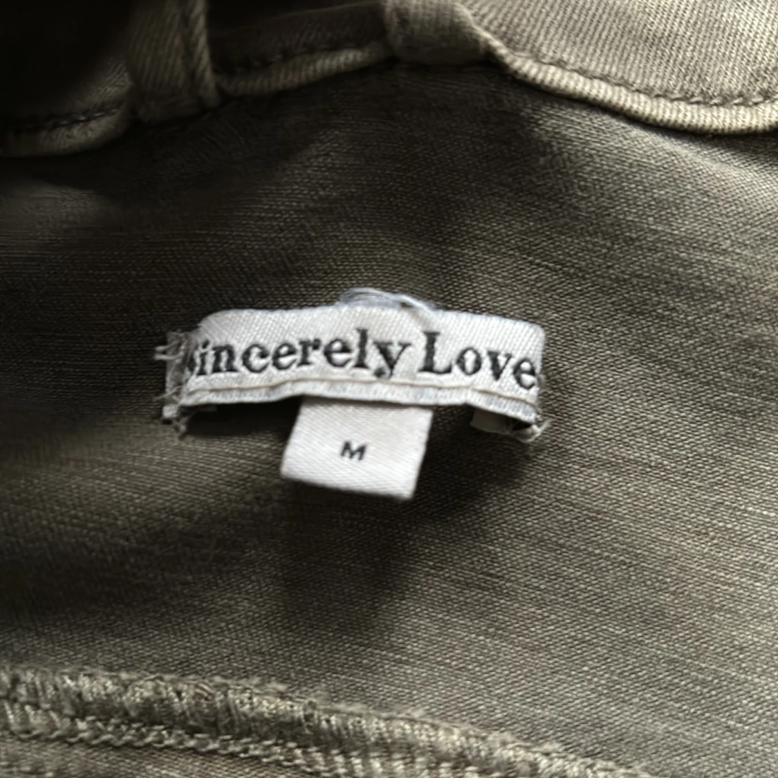 Grön jeans jacka  - 90