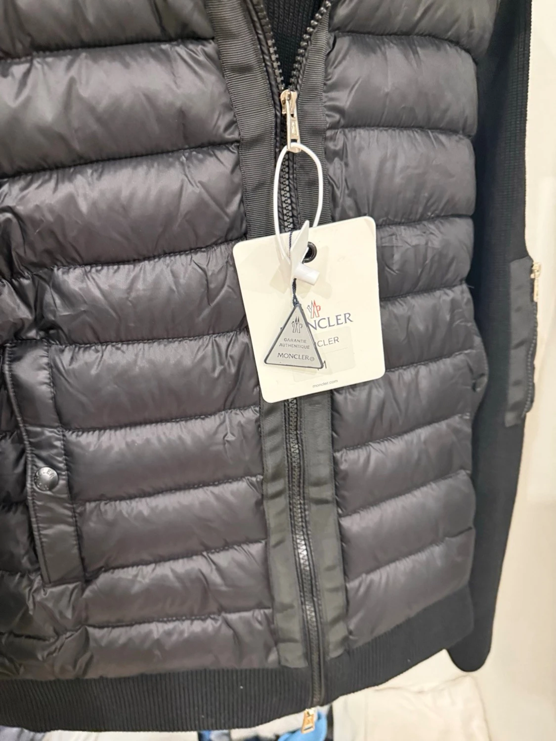 Svart cardigan jacka från Moncler - 3