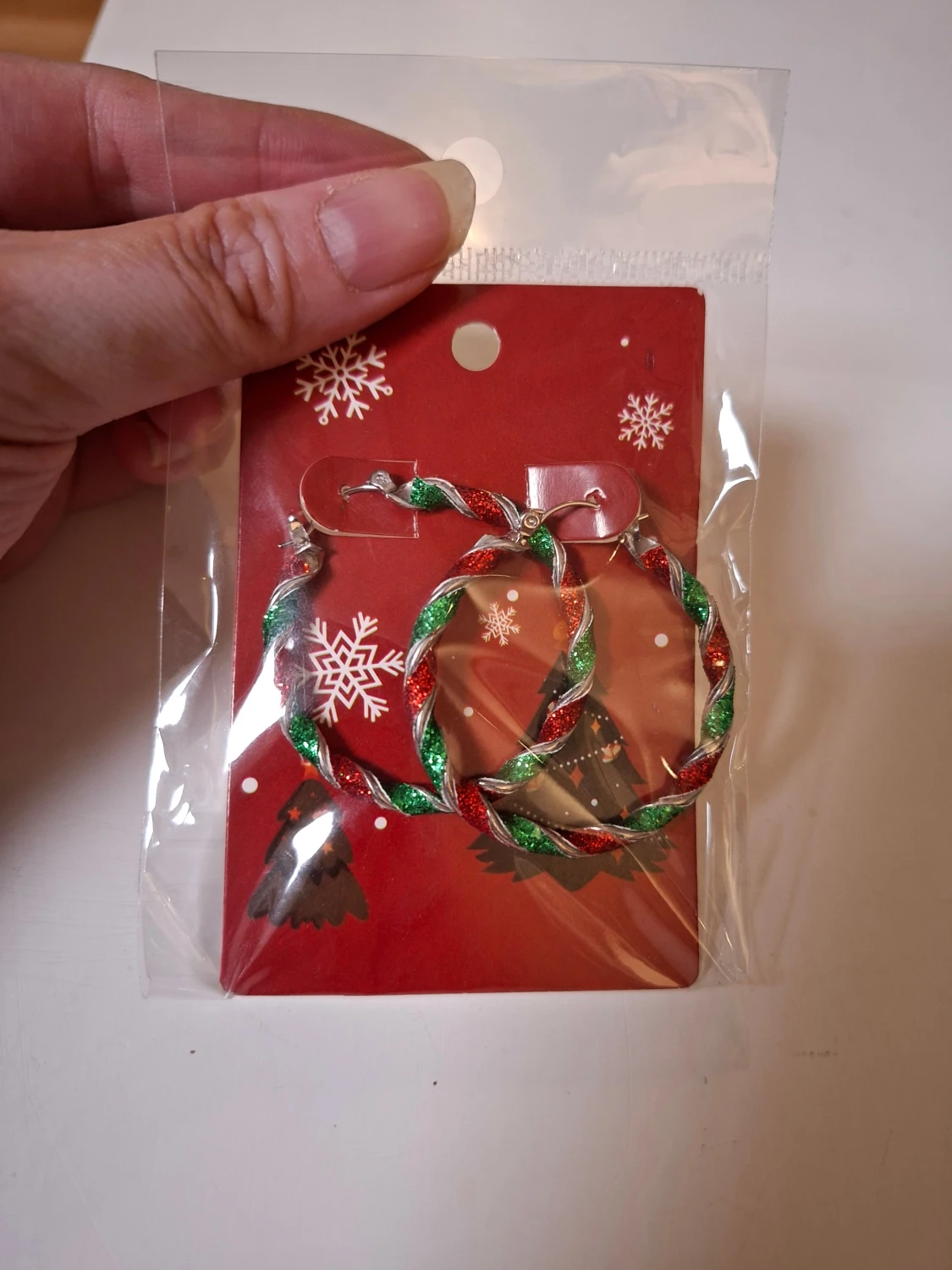 Glittriga juliga creoler örhängen - 1