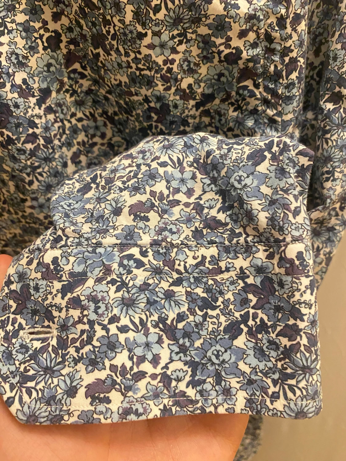 Blommig slim fit skjorta från Eton - 2