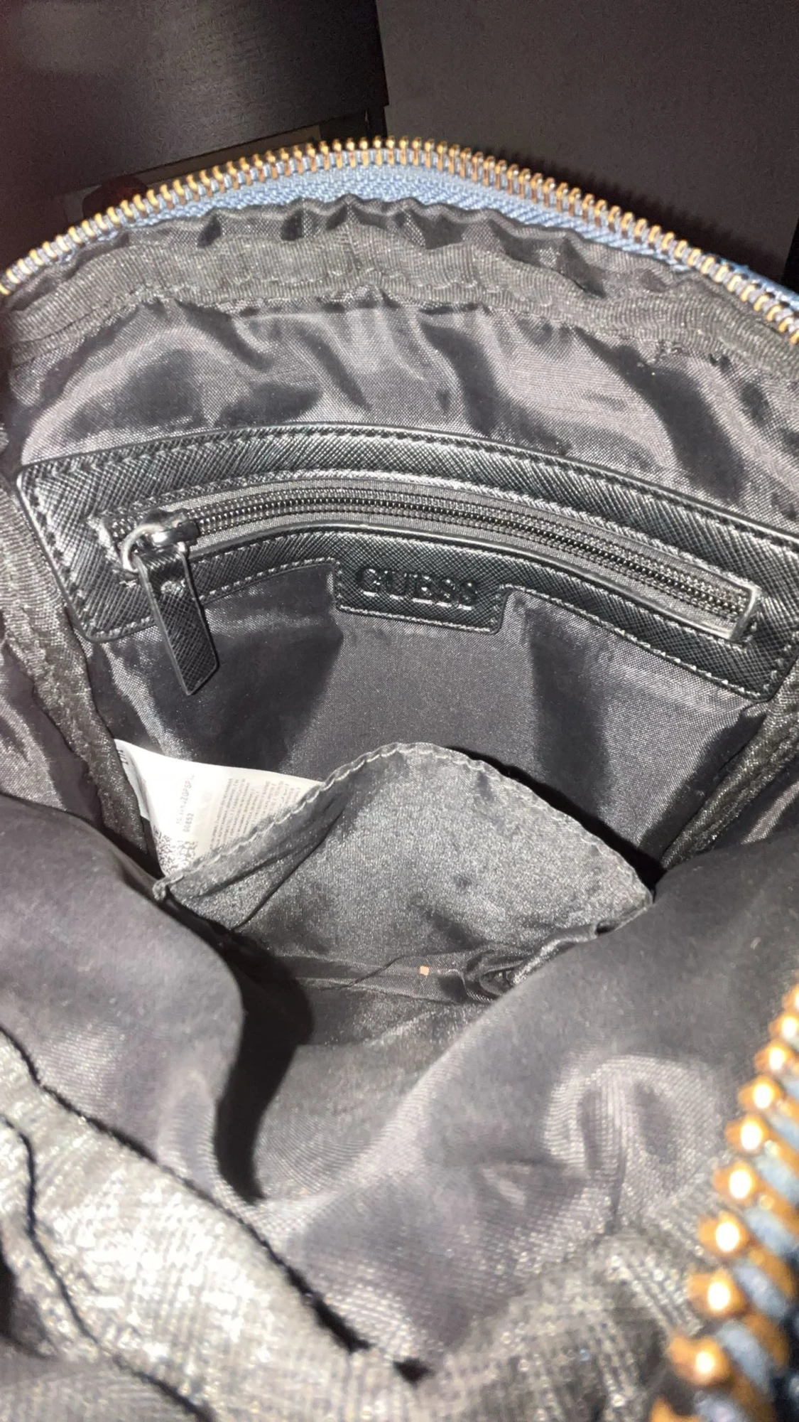 Blå axelväska från Guess ÄKTA - 3