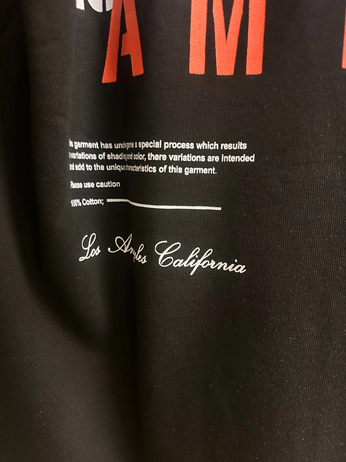 Svart AMIRI hoodie med tryck - 2
