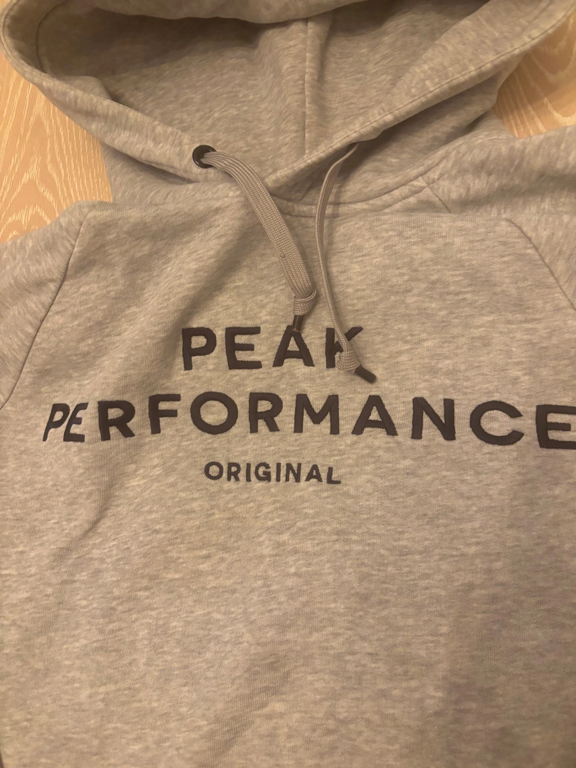 Grå hoodie Peak Performance M - 2
