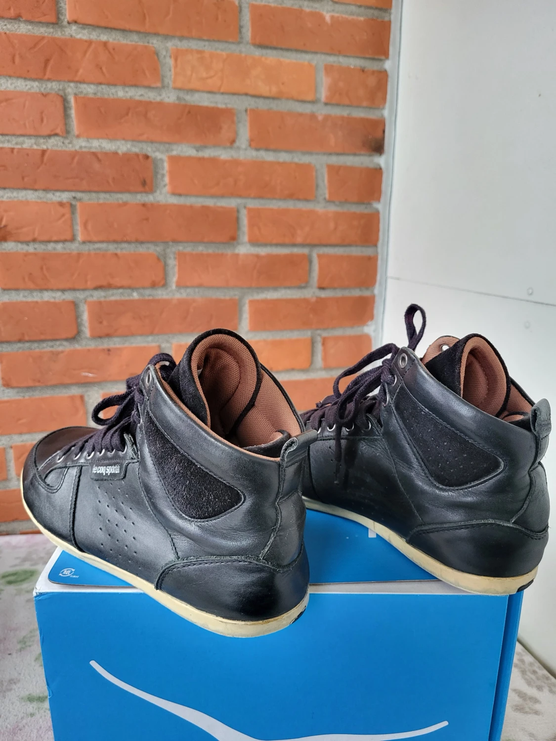 Svarta Le Coq Sportif sneakers high 42 - 3