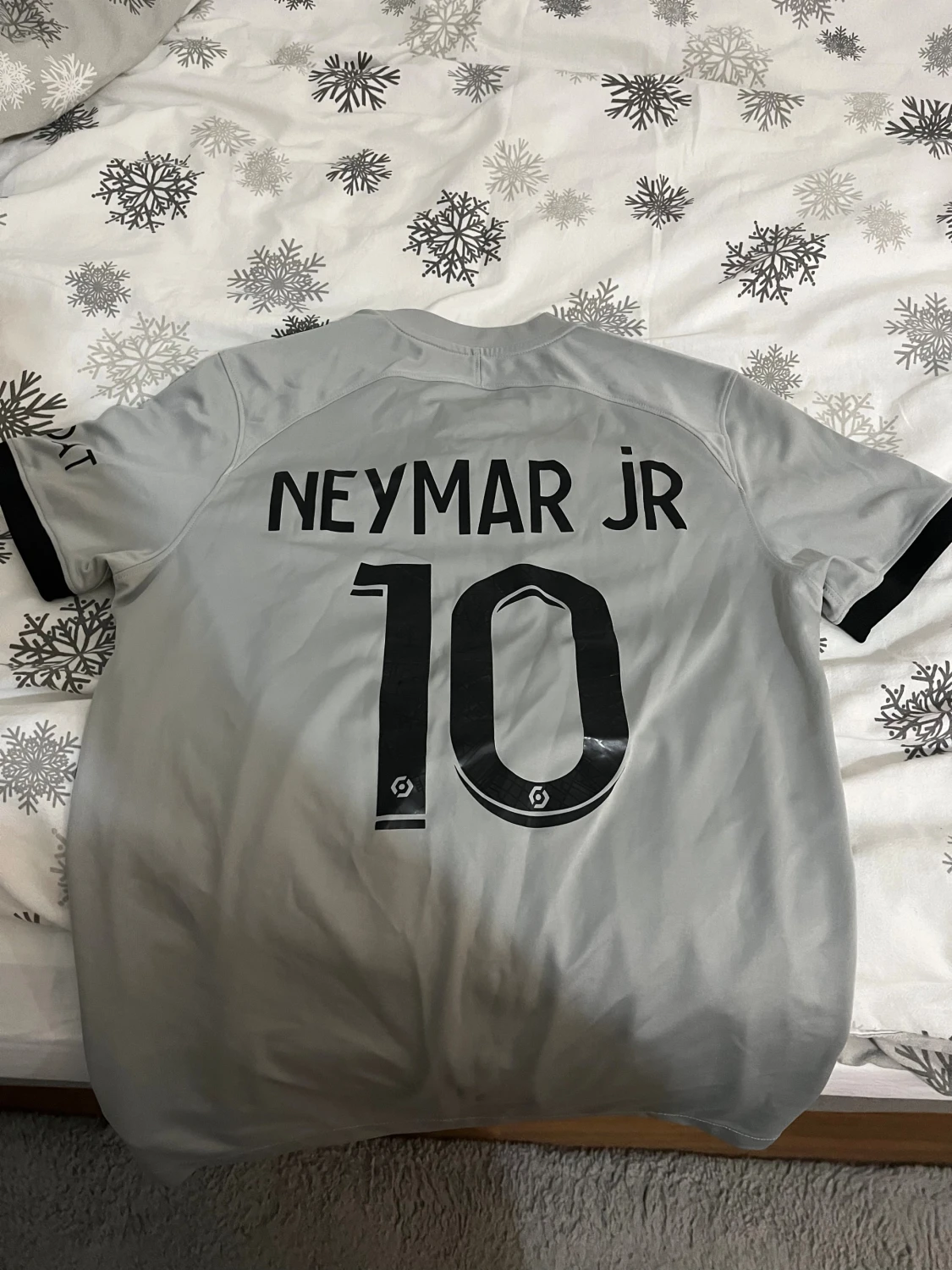 PSG Neymar Jr 10 grå fotbollströja - 1