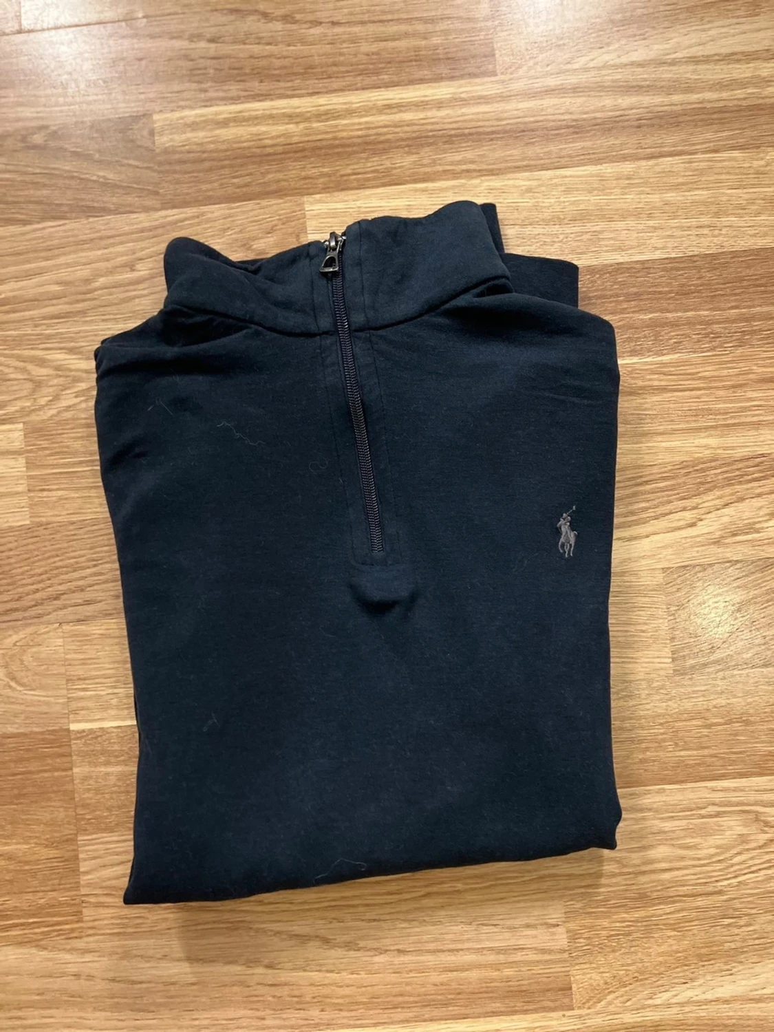 Svart half zip tröja från Polo Ralph Lauren