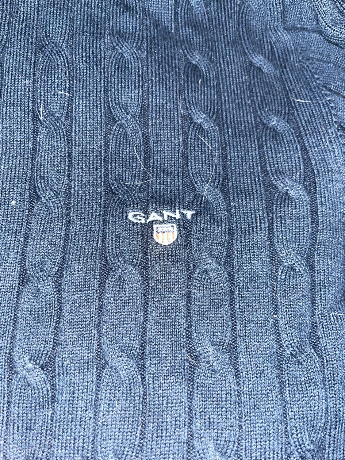 Mörkblå polotröja från GANT - 1