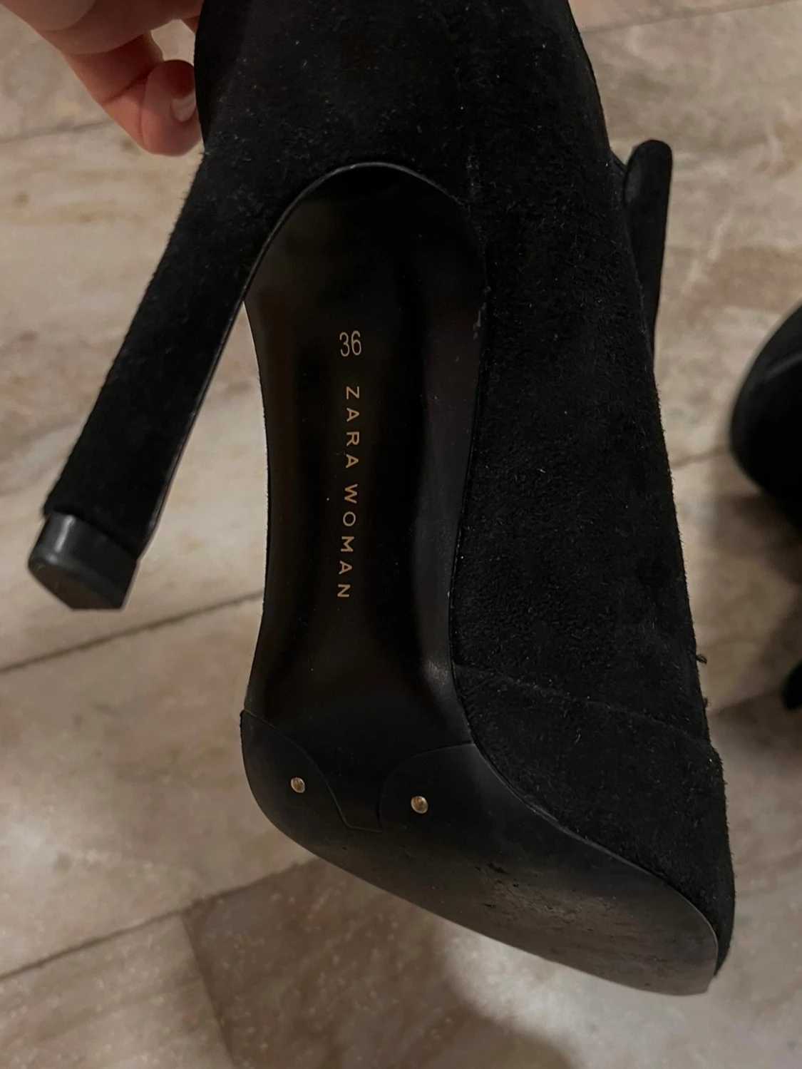 Mocka klackar från Zara 36 - 3