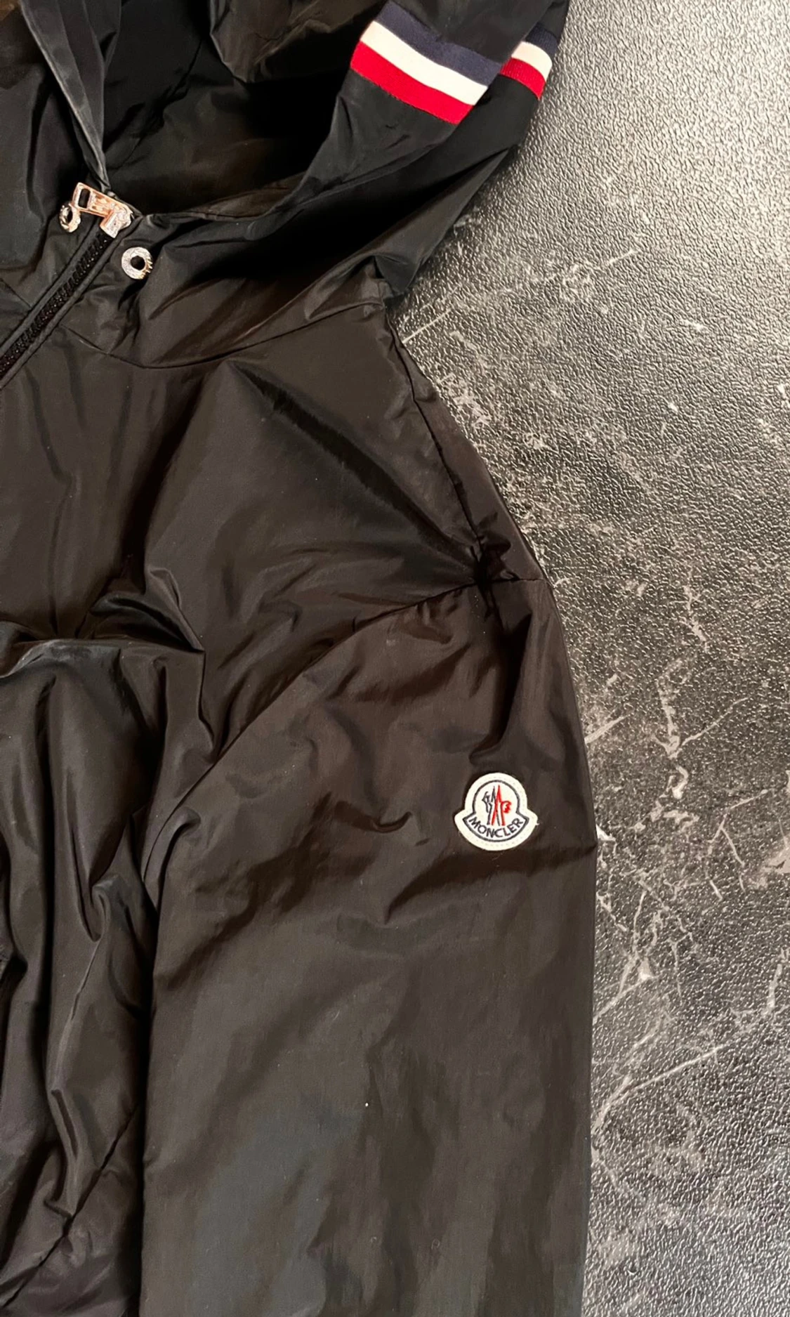 Svart vindjacka från Moncler - 1