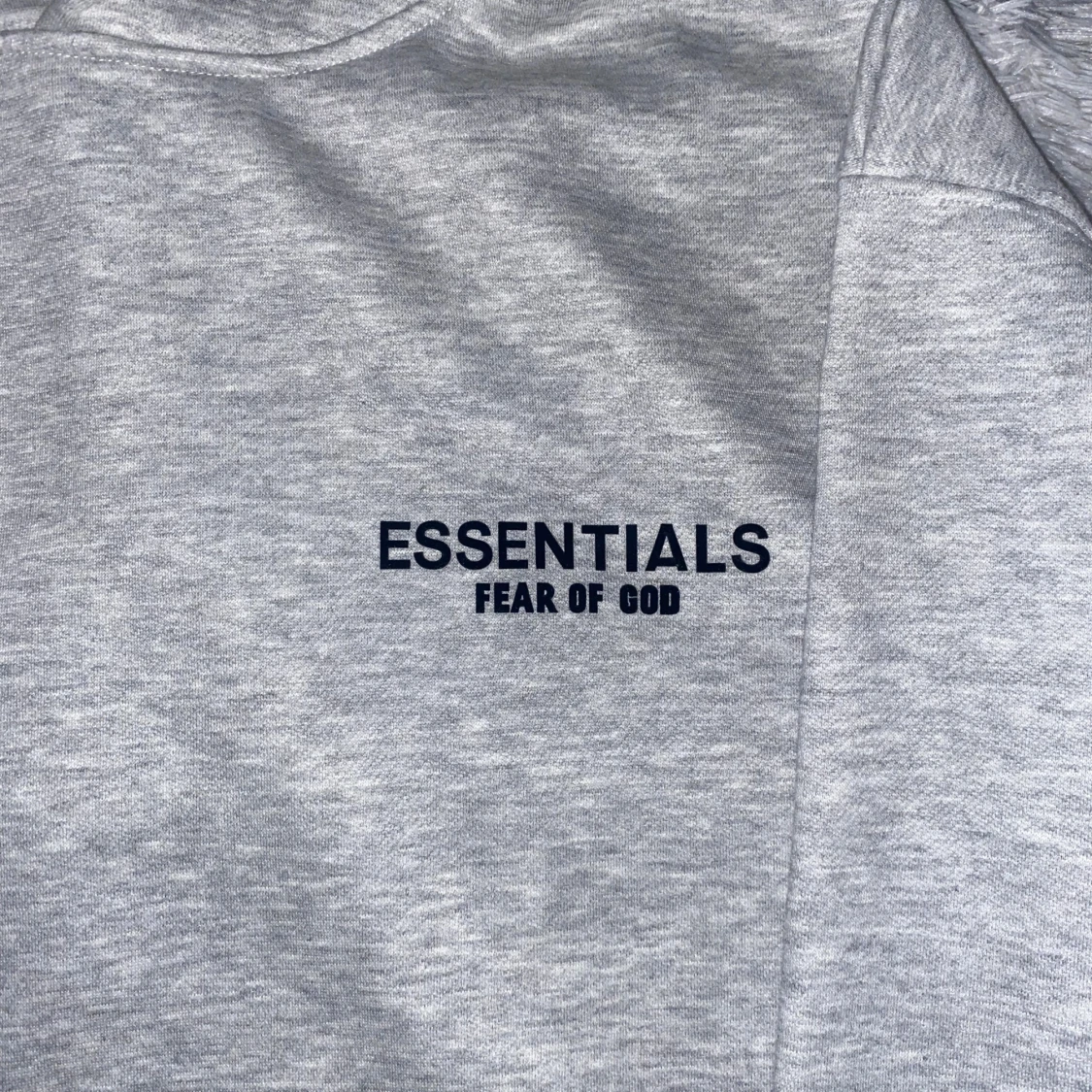 Grå Essentials Fear of God hoodie - 2