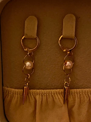 Örhängen  - Egengjorda. Rostfritt stål. Postar oftast samma eller dagen efter köp 