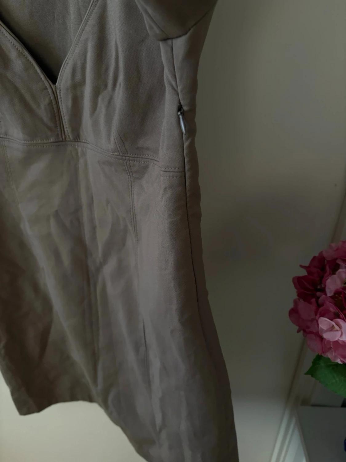 Zara SweetHeart Neckline mini long sleeve dress - 3