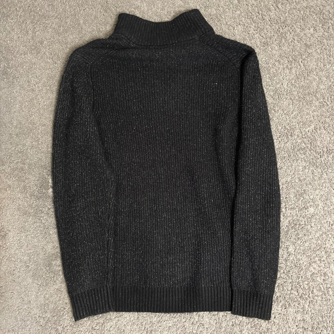 Stickad Zip Tröja - 1