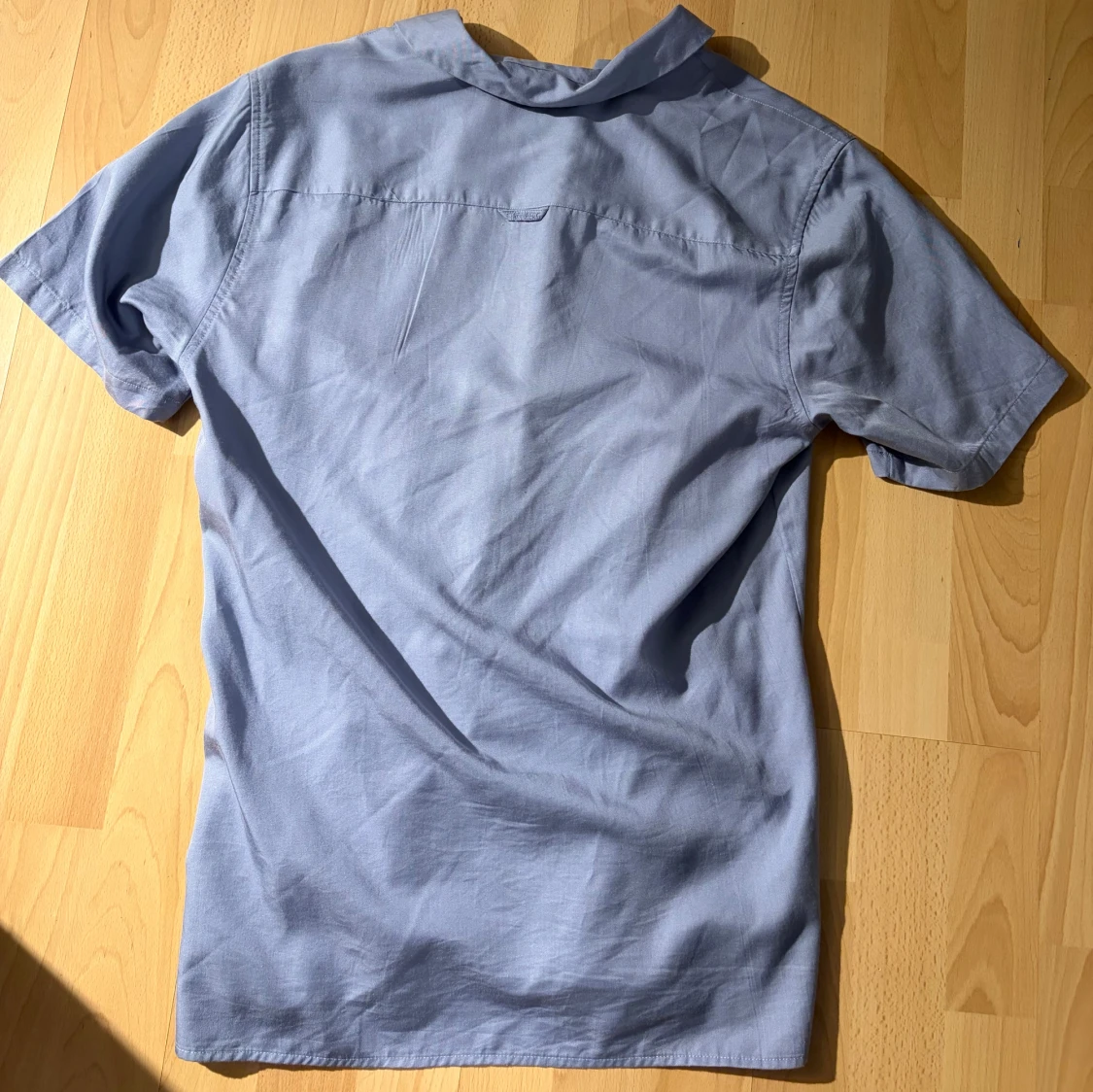 Ljusblå kortärmad skjorta Strömberg - 1