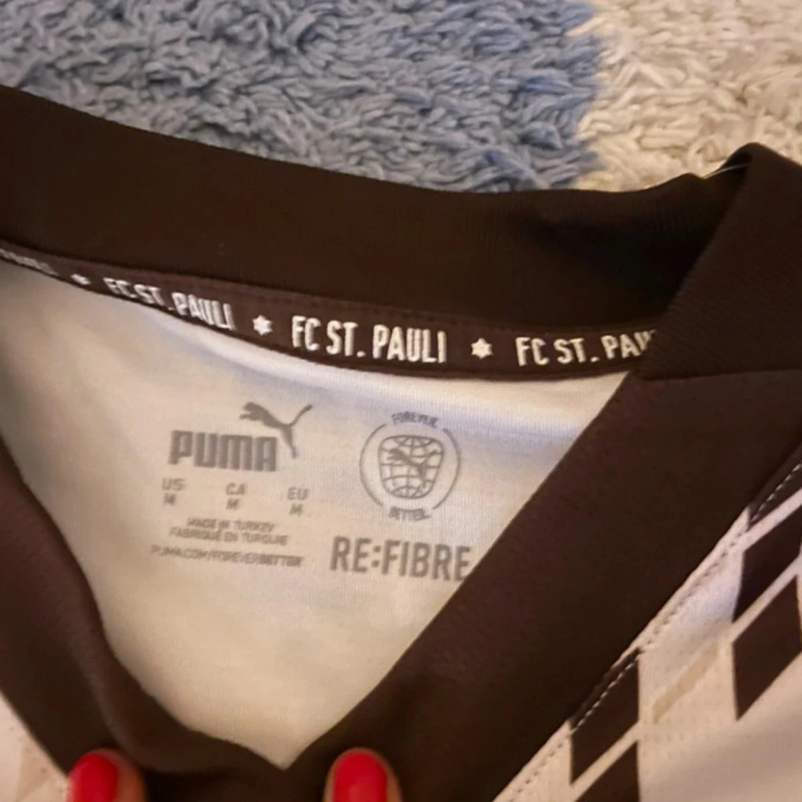 FC St. Pauli vit matchtröja Puma M - 1