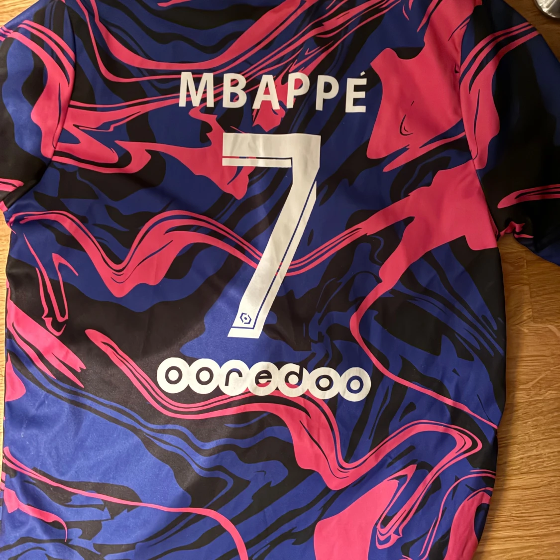 PSG Mbappé kortärmad fotbollströja - 2