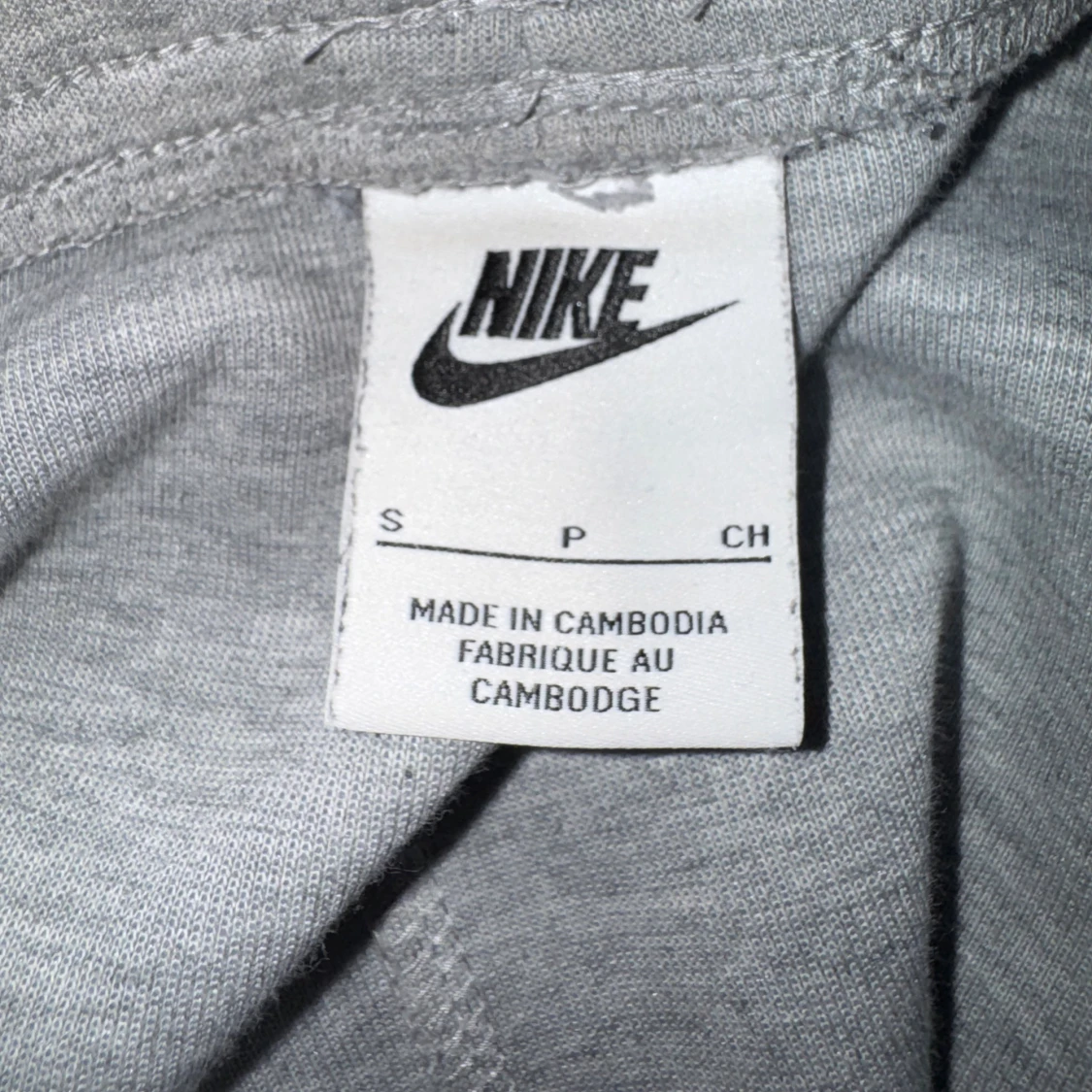 Grå mjukisbyxor från Nike (Nike tech fleece), storlek S - 3