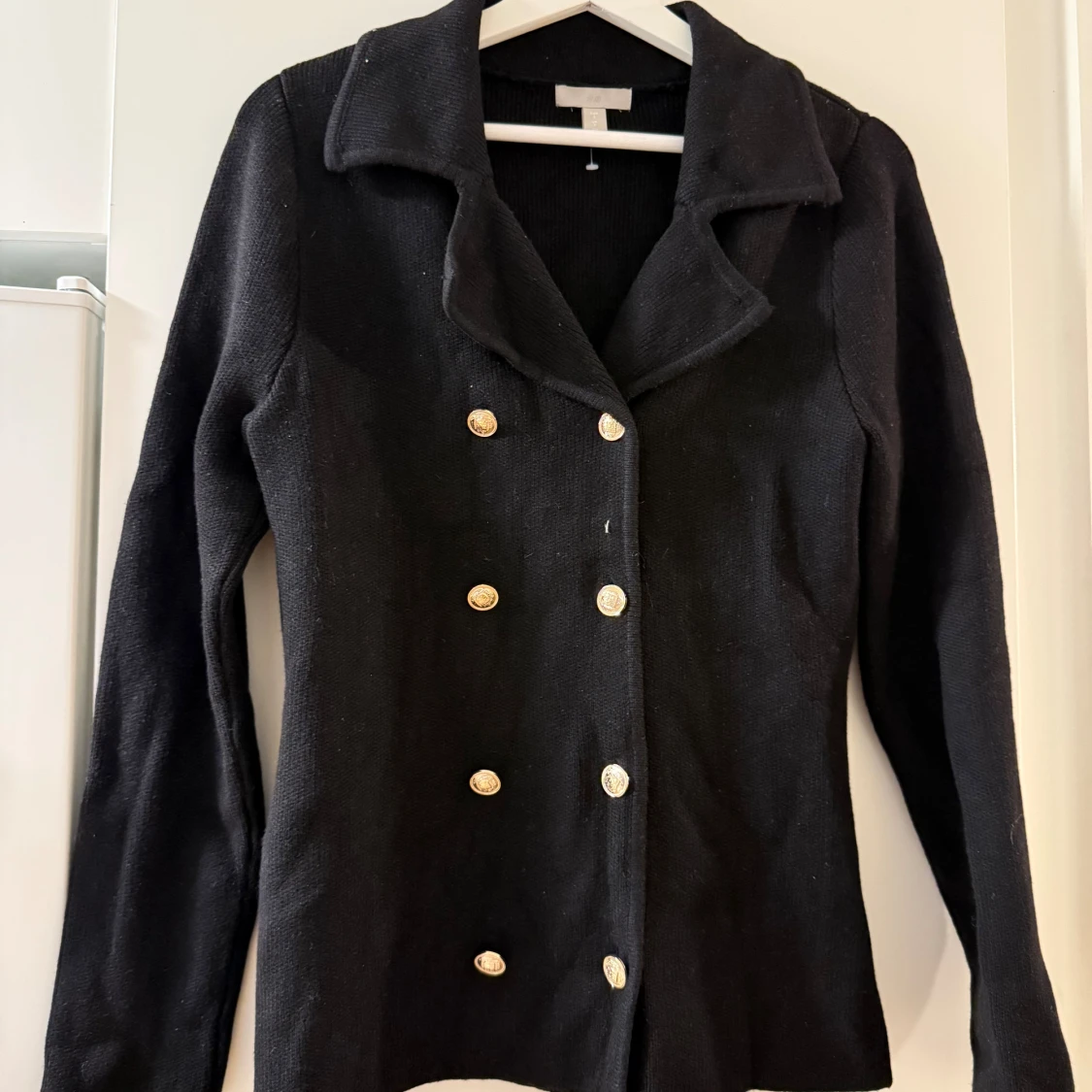 Svart cardigan jacka från H&M, S