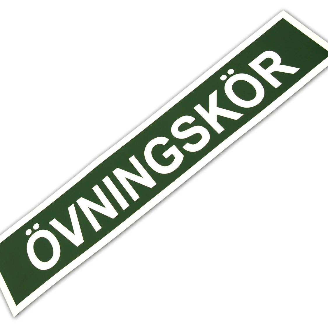ÖVNINGSKÖR skylt