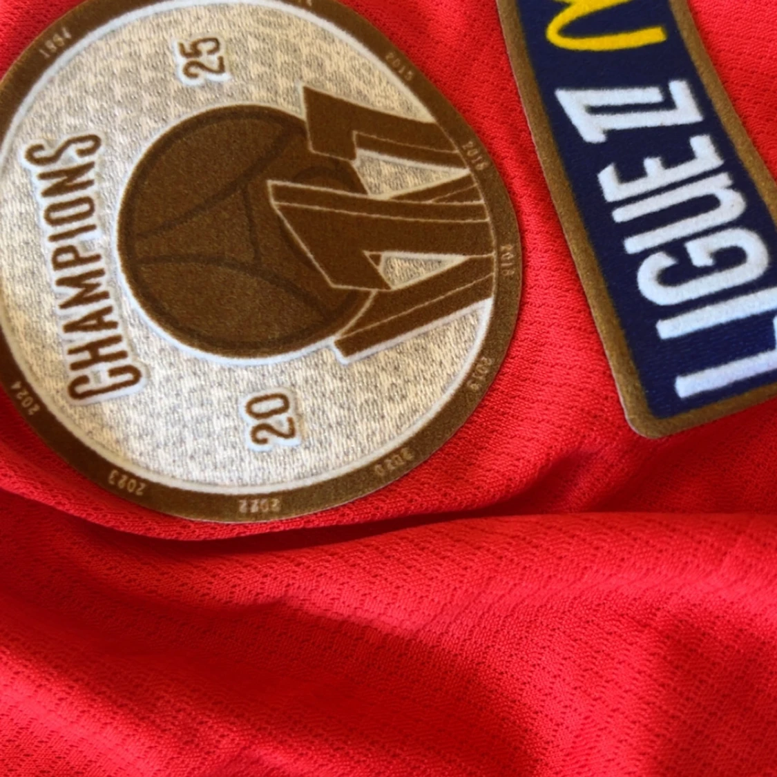 PSG röd matchtröja Nike L - 3