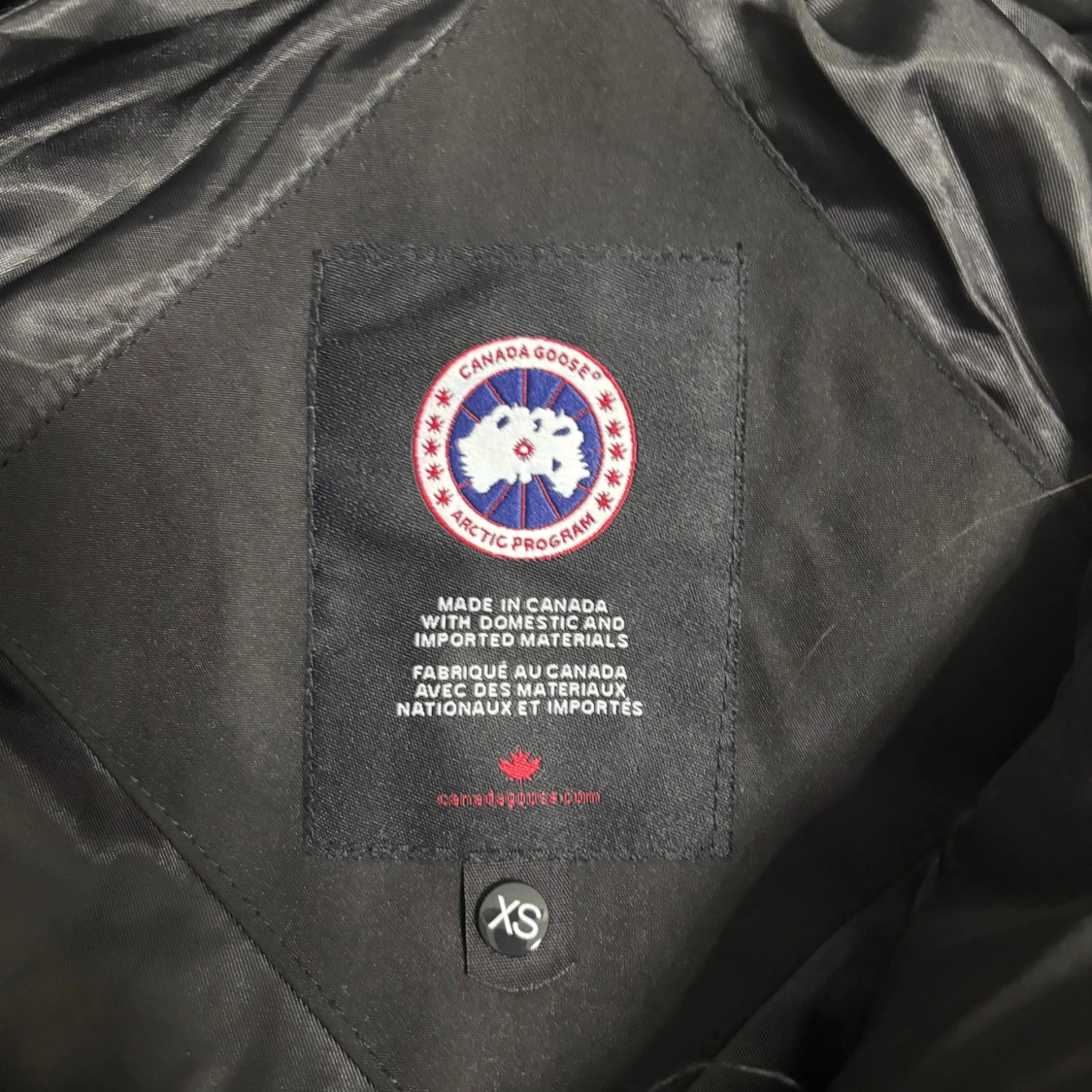 Svart dunjacka Canada Goose XS - 2