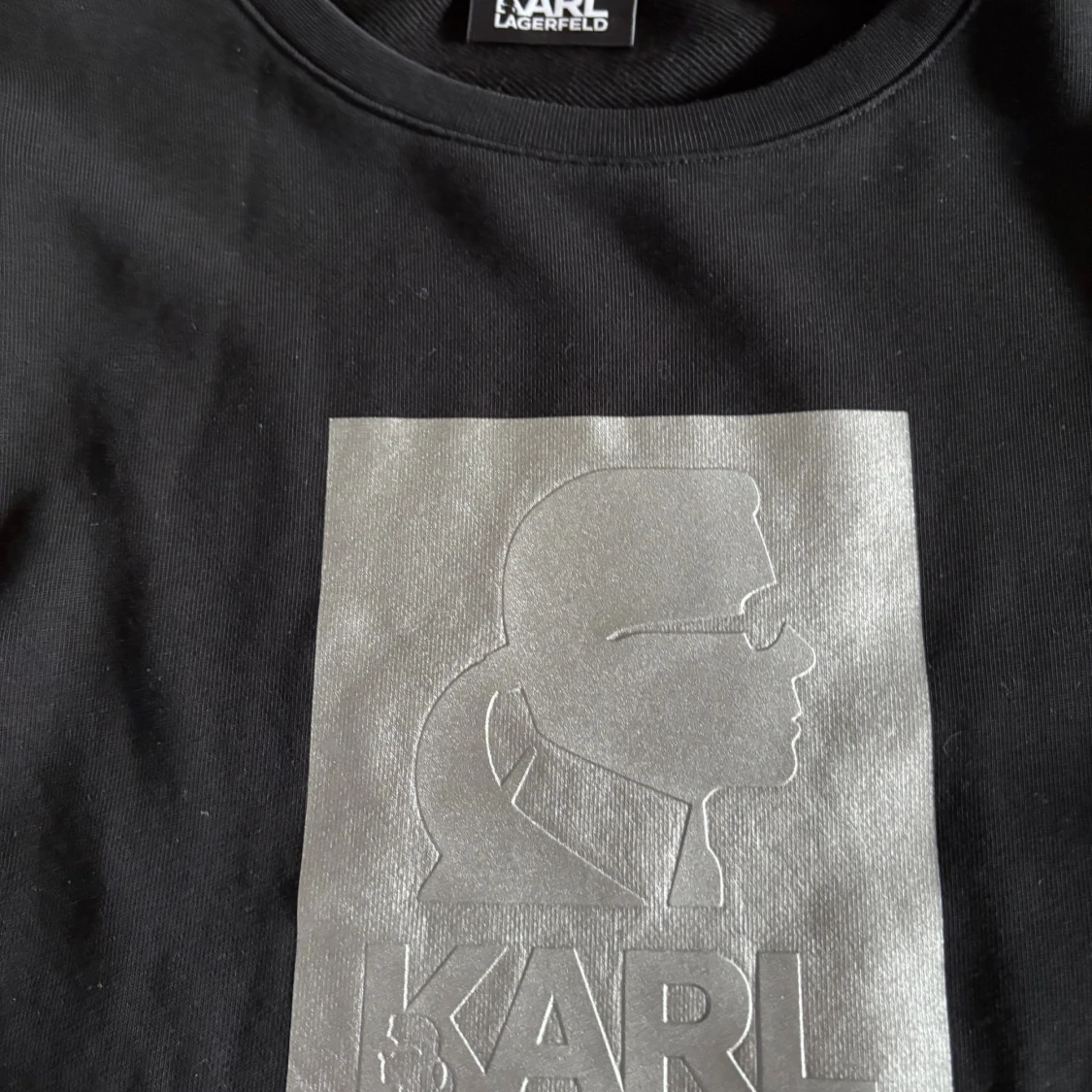 Svart sweatshirt från Karl Lagerfeld - 1