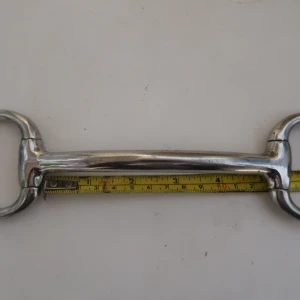 Rakt bett med fasta ringar 12,5 cm - Rakt bett med fasta ringar