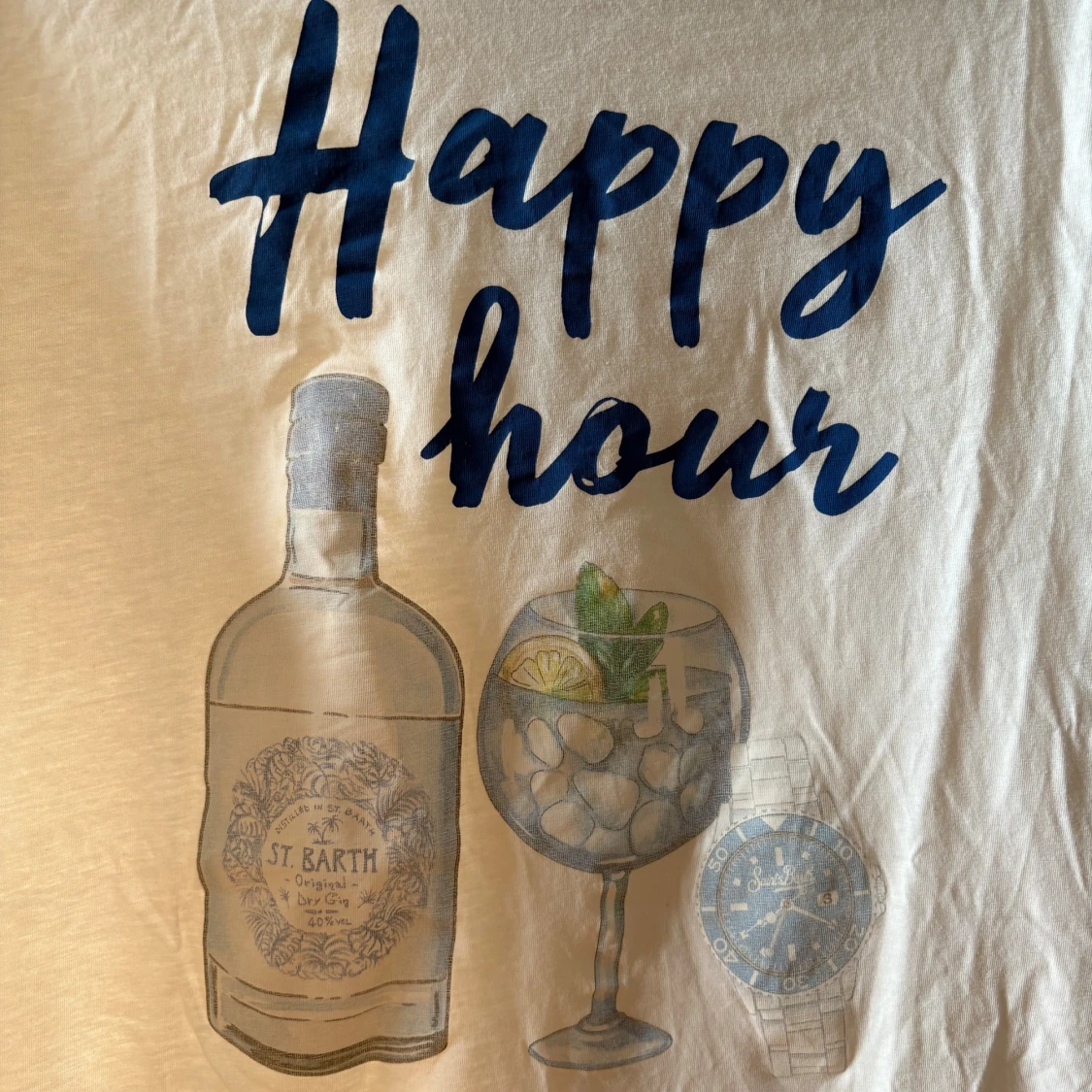 Vit t-shirt från MC2 Saint Barth - 2