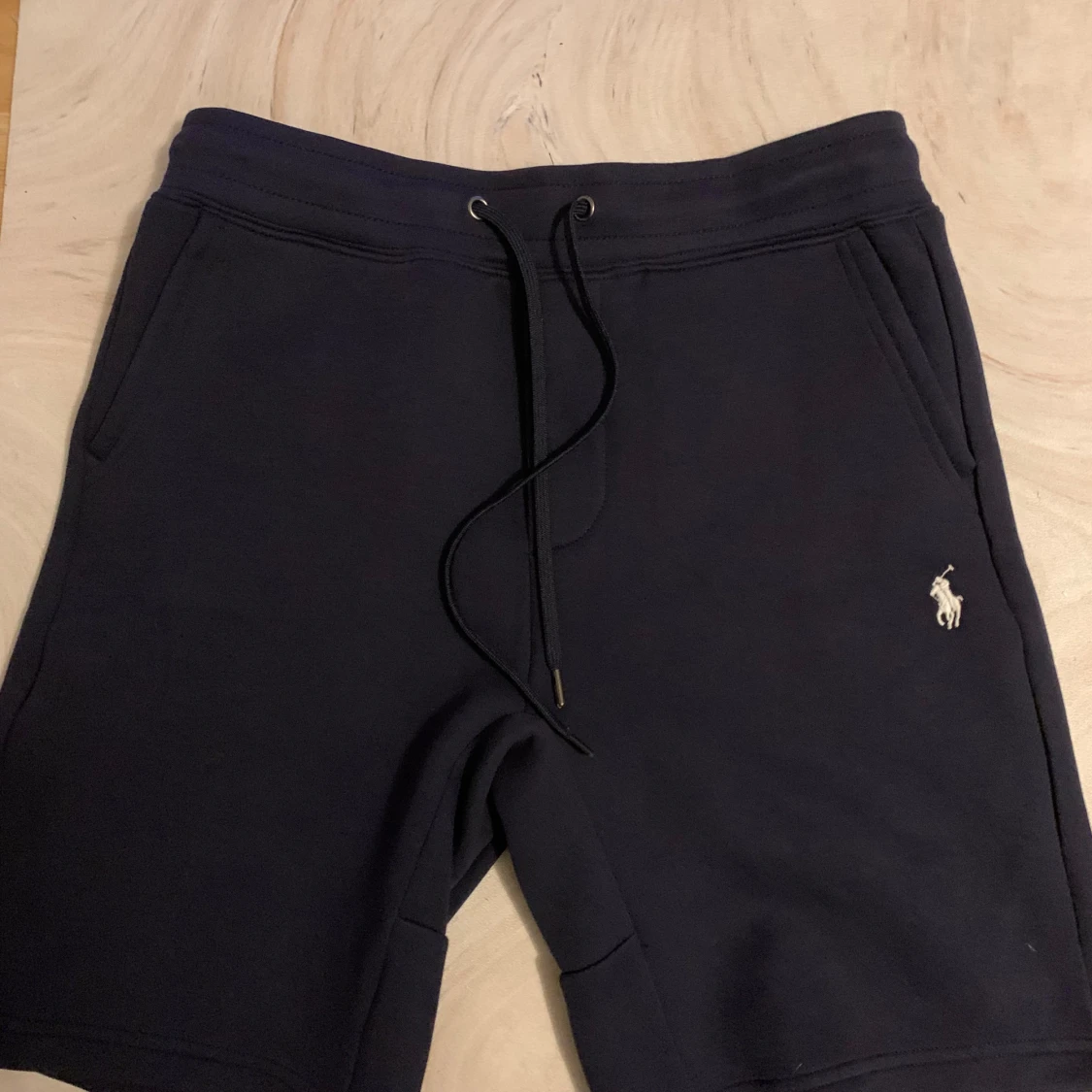 Mörkblå polo Ralph lauren shorts