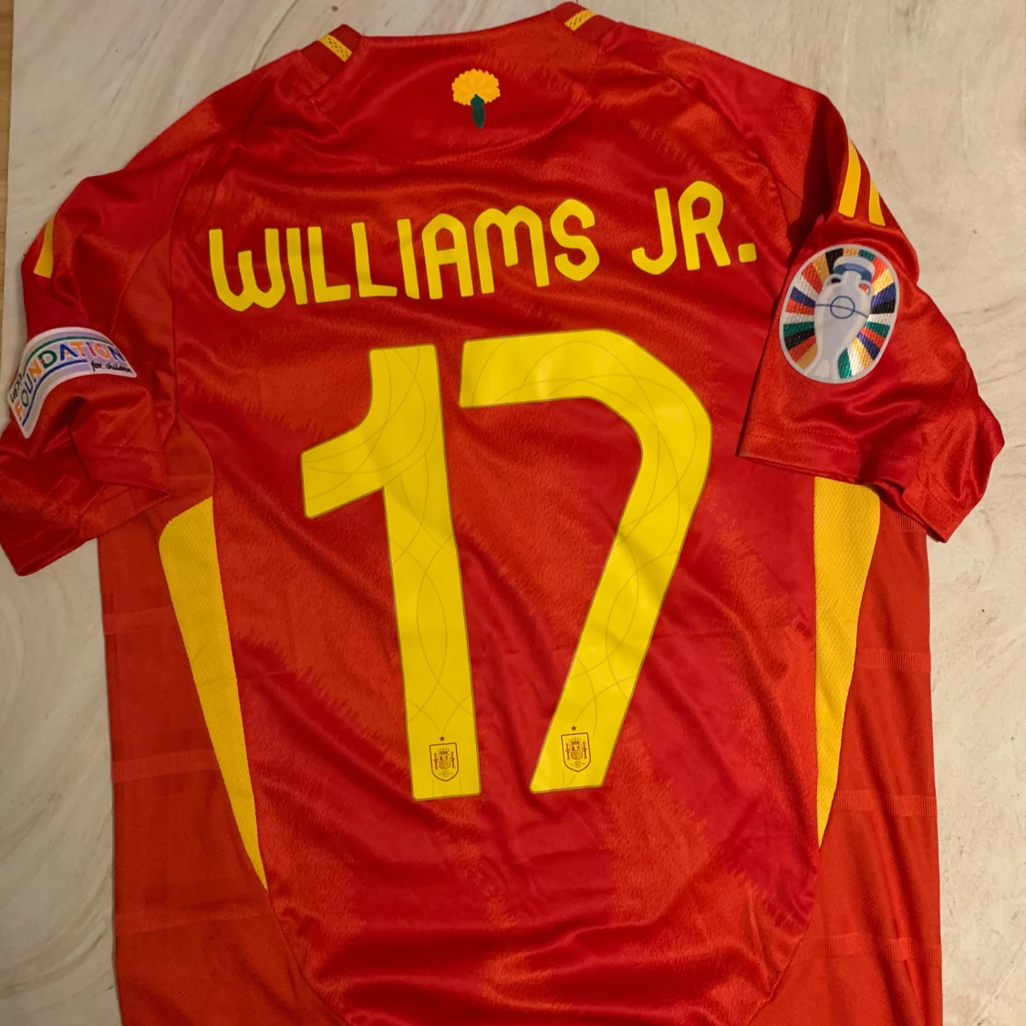 Spansk landslagströja Williams Jr #17 - 1