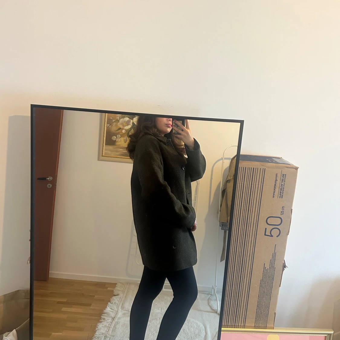 Mörkgrön jacka  - 2