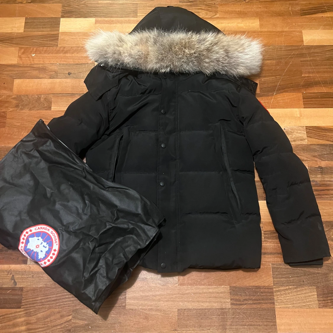 Canada Goose Wyndham Svart Storlek XS - 4