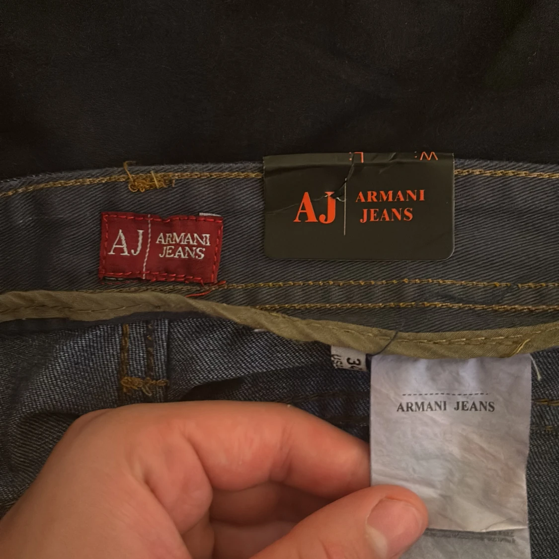 Mörkblå Armani Jeans  - 2