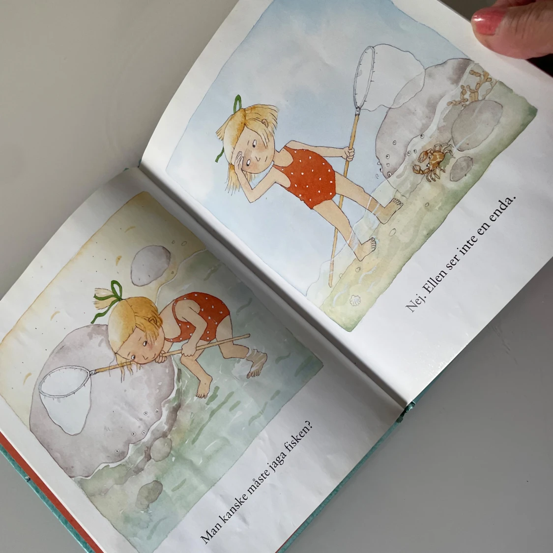 Ellen på stranden - 2