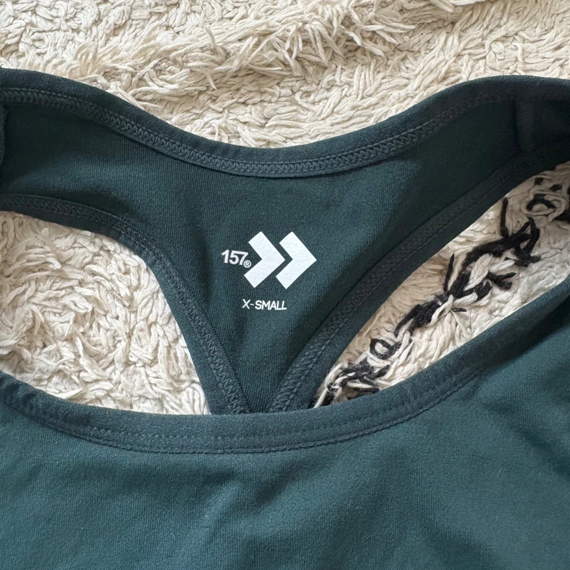 Mörkgrön sporttopp från lager 157 X-Small - 2