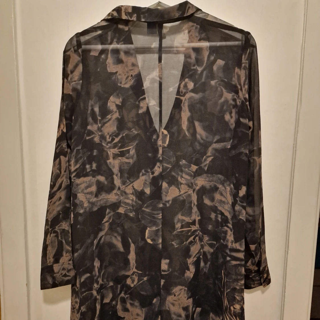 Svart långskjorta/kaftan  - 2