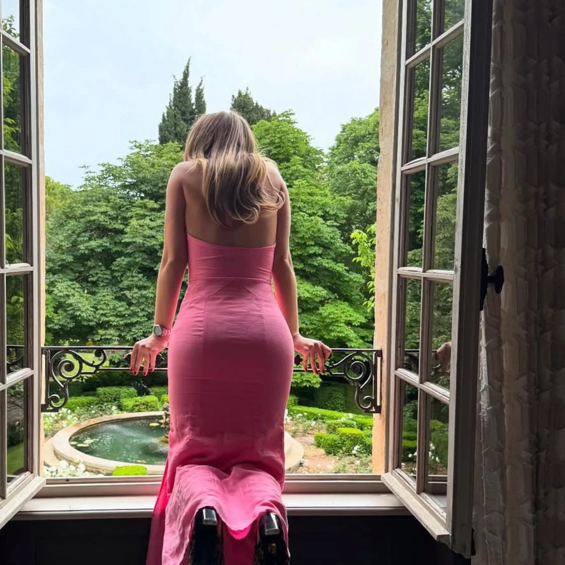 Rosa klänning adoore - 90