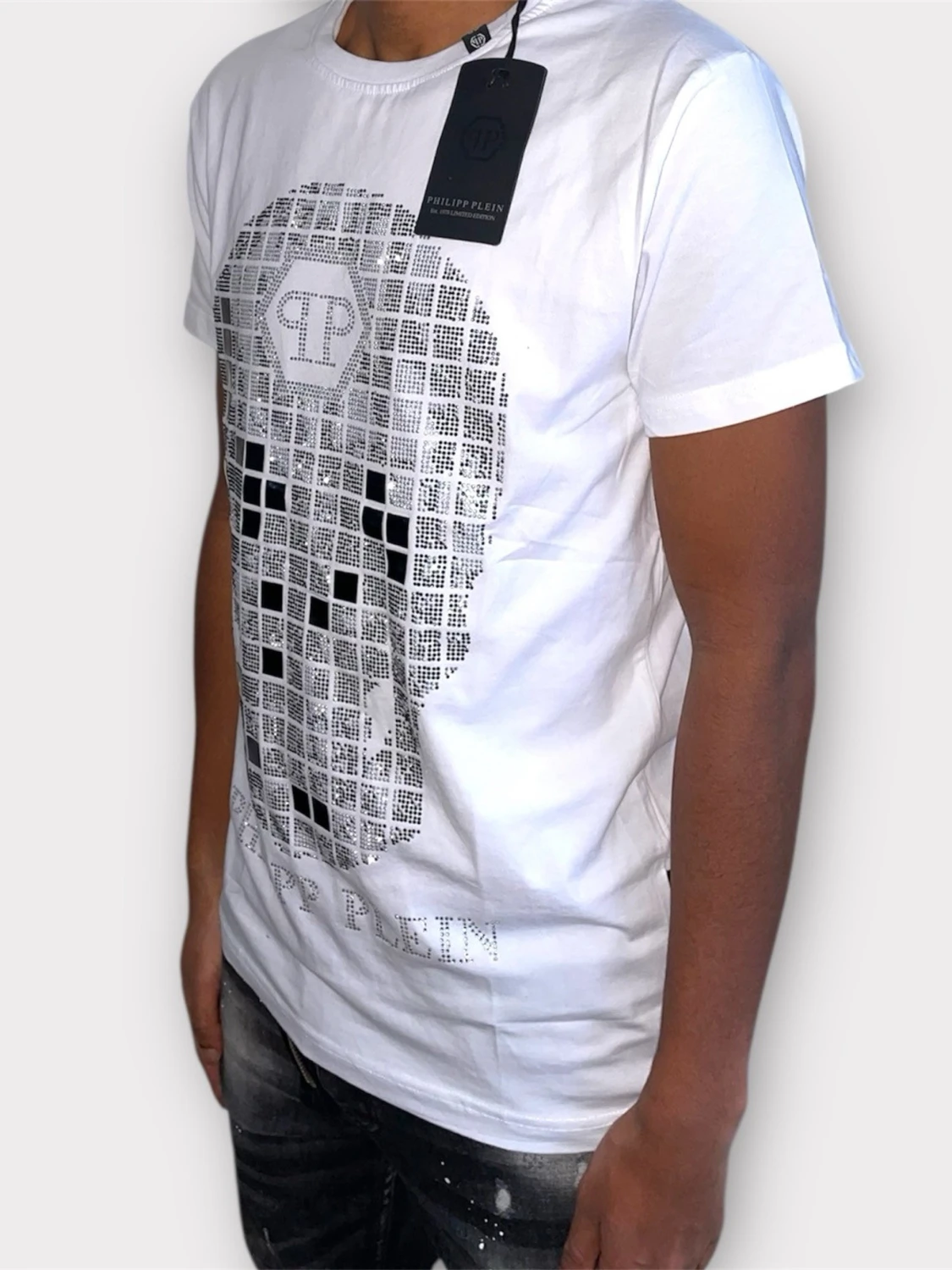 Philipp Plein tshirt strl S-vit  - 1