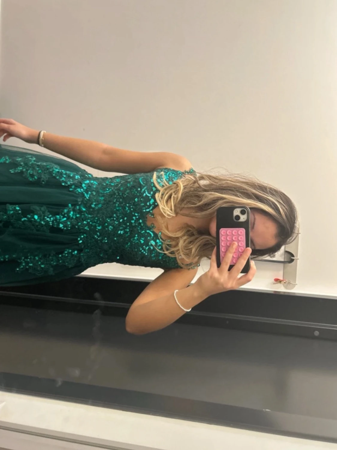 Mörkgrön Balklänning!! - 3