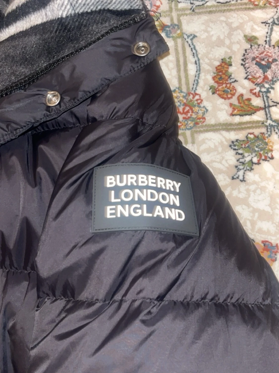 Svart bb pufferjacka - 1