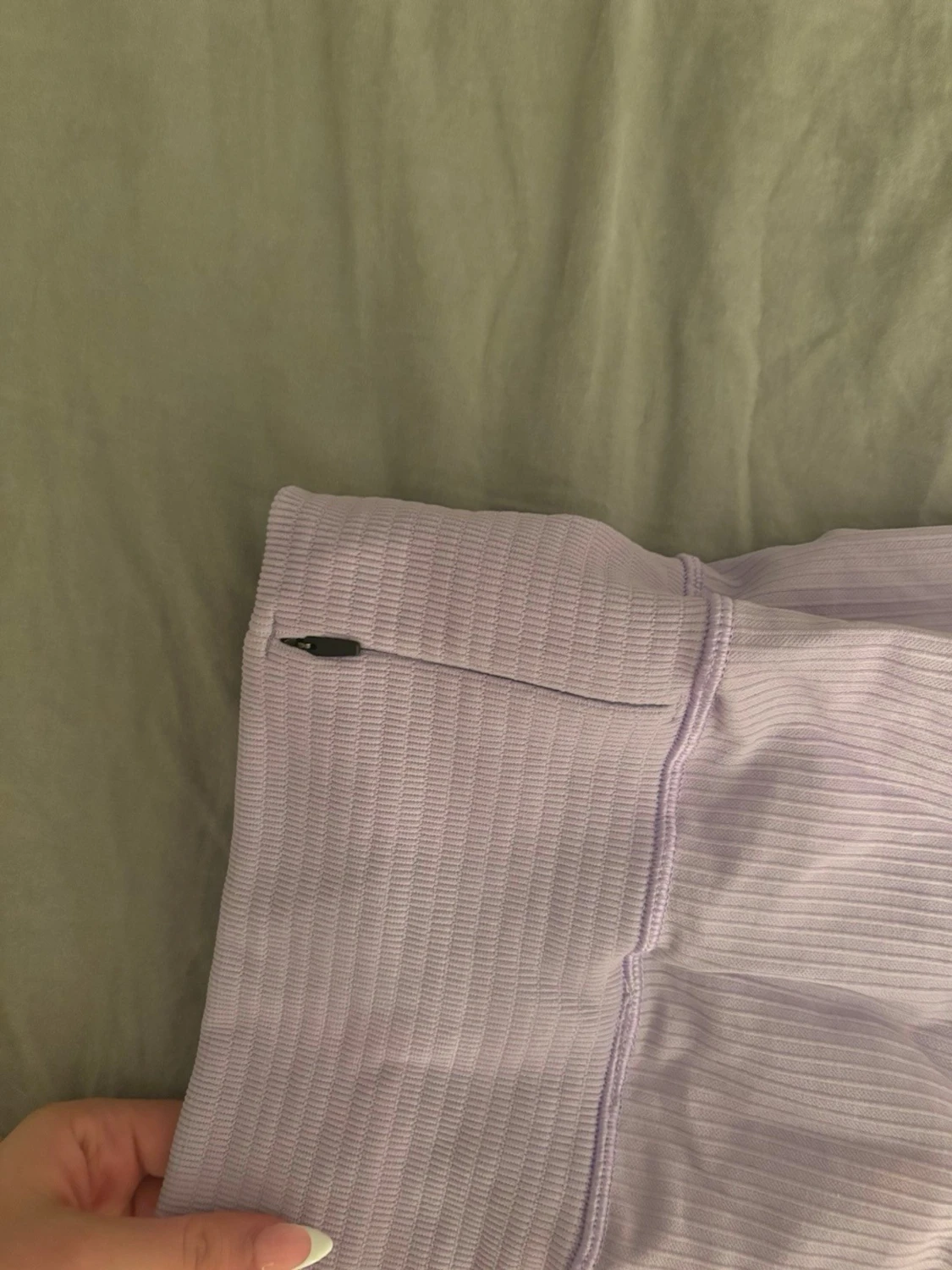 Ljuslila ribbade shorts från ICANIWILL🫶🏻 - 2