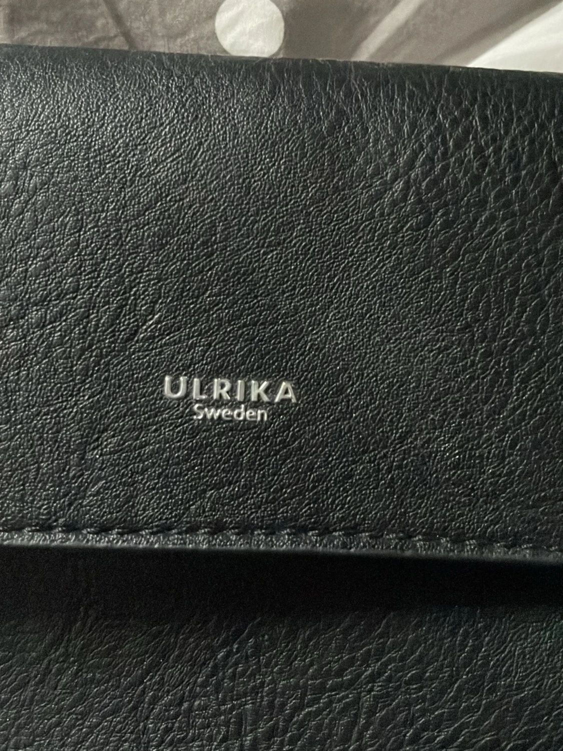 Svart axelväska från Ulrika Sweden - 1